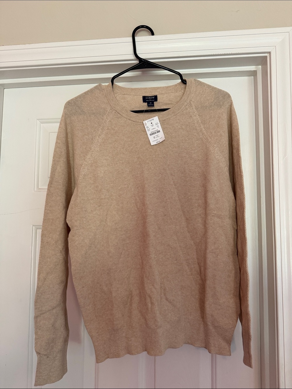 J. Crew womens Crewneck Sweater in Tan
